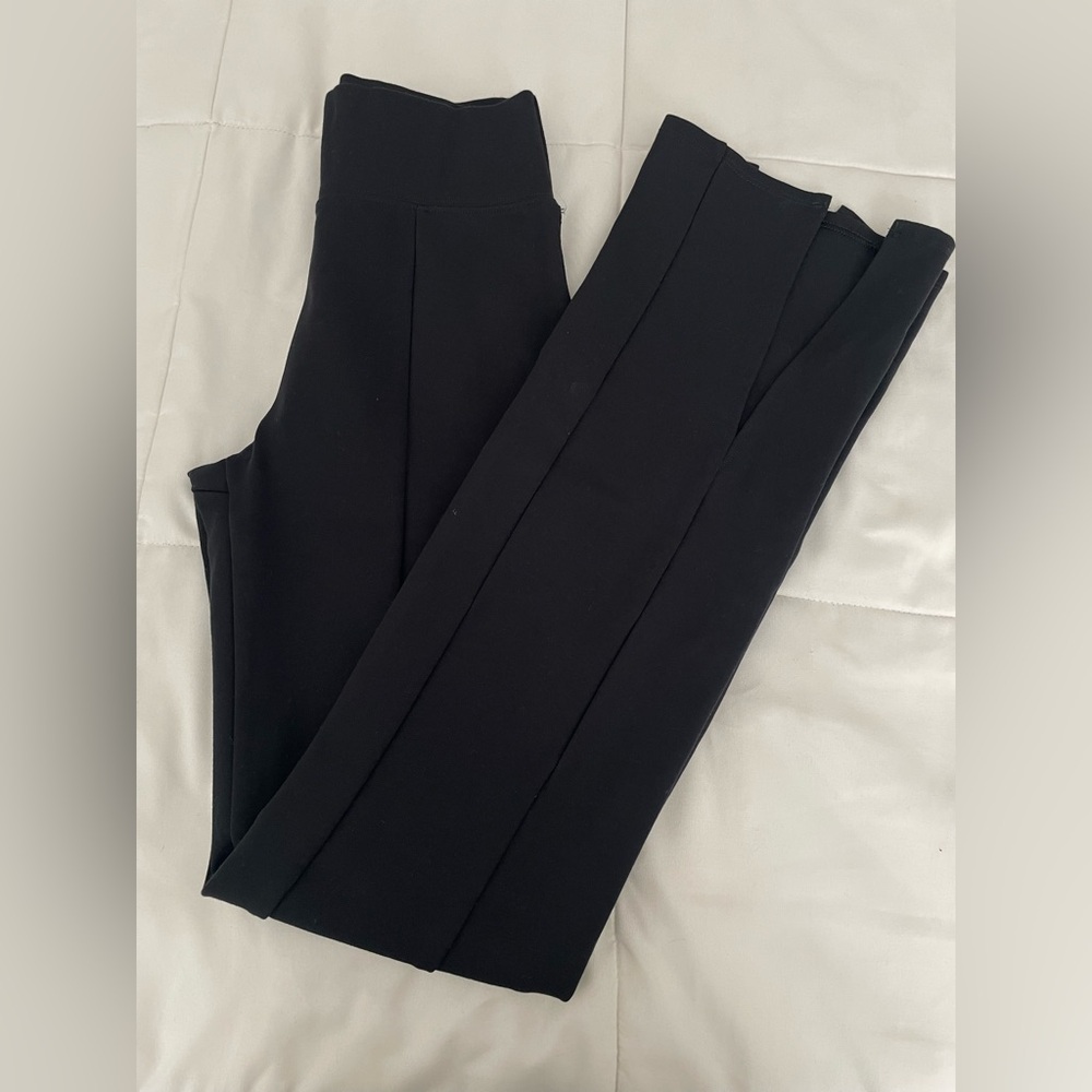 Black High-Waisted Pants